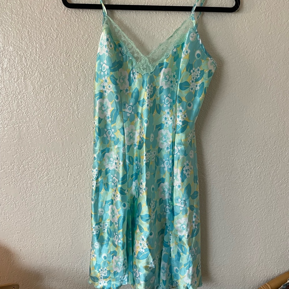 Satin slip dress